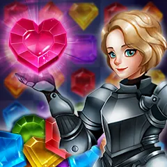 Взлом Jewels of Kingdom Knights (Джуэлз оф Кингдом Найтс)  [МОД Unlimited Money] - стабильная версия apk на Андроид