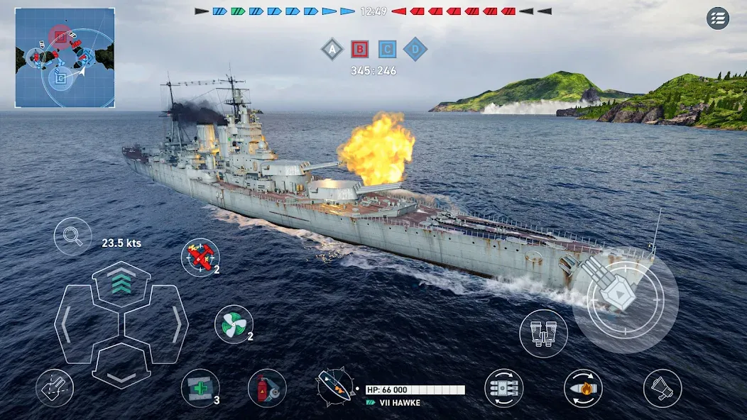 World of Warships Legends PvP (Ворлд оф Варшипс Легендс)  [МОД Меню] Screenshot 5