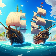 Скачать взломанную Pirate Raid - Caribbean Battle (Пиратское налетении)  [МОД Много монет] - полная версия apk на Андроид