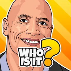 Взломанная Who is it? Celeb Quiz Trivia  [МОД Unlimited Money] - полная версия apk на Андроид