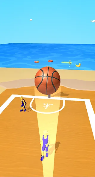 Dribble Hoops (Дрибл Хупс)  [МОД Все открыто] Screenshot 4