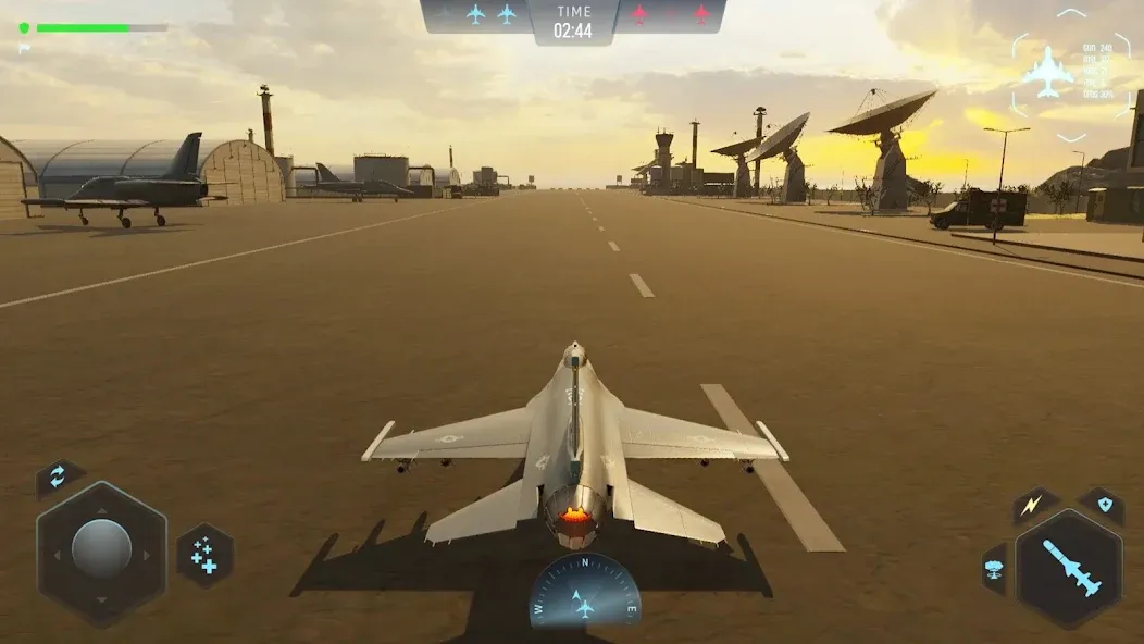 Sky Warriors: Airplane Games (Скай Ворриорс)  [МОД Много монет] Screenshot 1