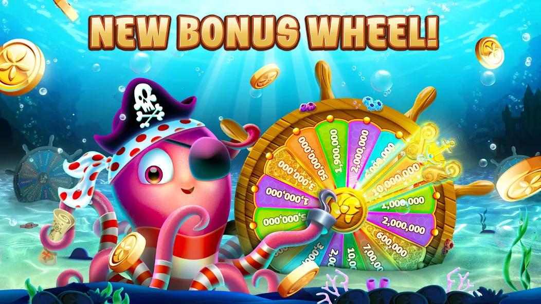 Gold Fish Casino Slot Games (Голдфиш)  [МОД Бесконечные деньги] Screenshot 5