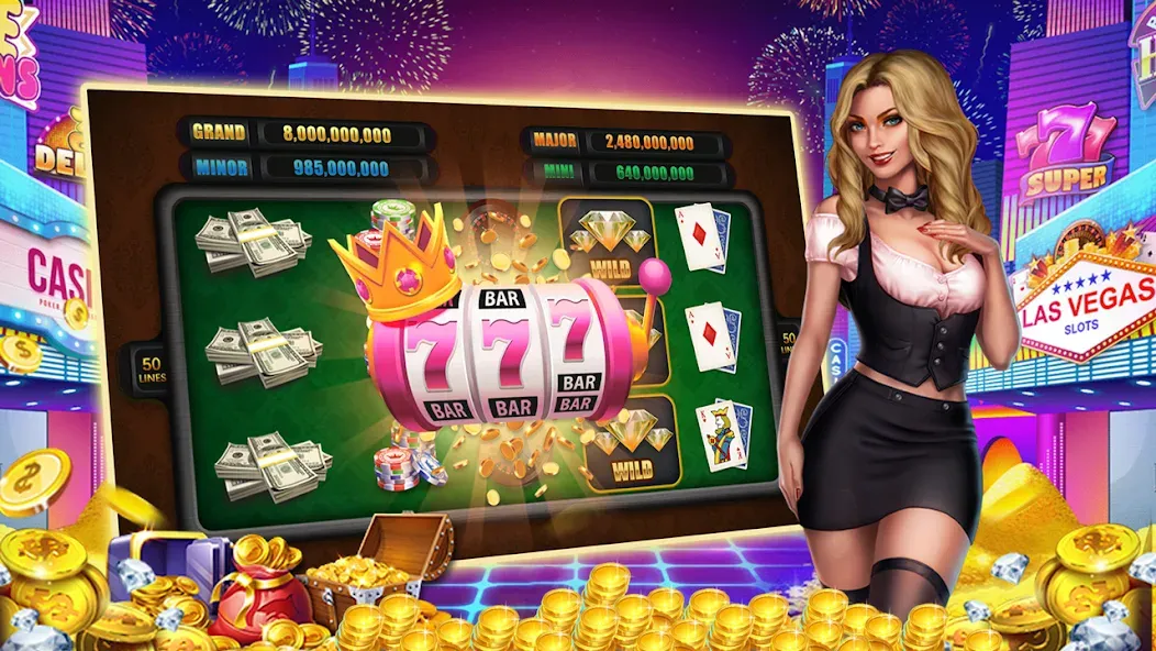 Winning Jackpot Slots Casino  [МОД Menu] Screenshot 3