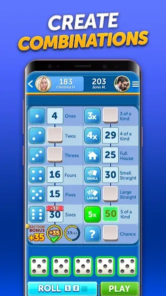 Dice With Buddies™ Social Game (Дайс вместе с друзьями Социальная игра)  [МОД Menu] Screenshot 3