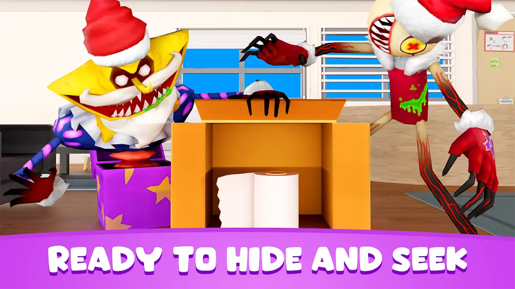 Hide and Go Seek: Monster Hunt (Хайд энд Гоу Сик)  [МОД Бесконечные монеты] Screenshot 1