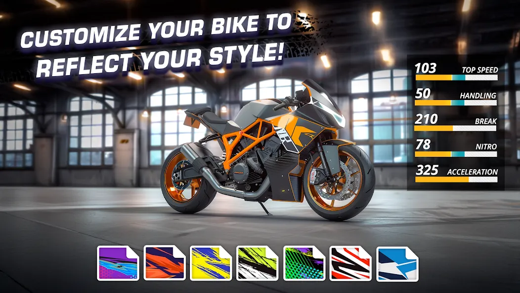 Motor Bike: Xtreme Races  [МОД Mega Pack] Screenshot 4