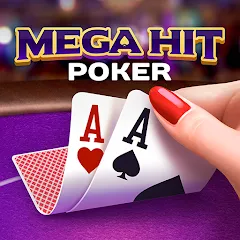 Взломанная Mega Hit Poker: Texas Holdem (Мега Хит Покер)  [МОД Mega Pack] - стабильная версия apk на Андроид