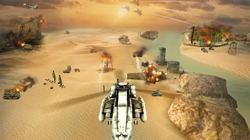 Gunship Strike 3D  [МОД Меню] Screenshot 1