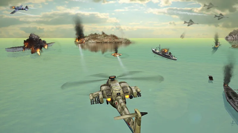 Gunship Strike 3D  [МОД Меню] Screenshot 2