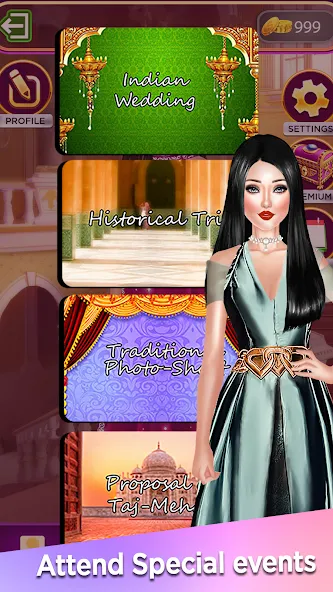 Dress Up Game-Make Up games  [МОД Бесконечные деньги] Screenshot 5