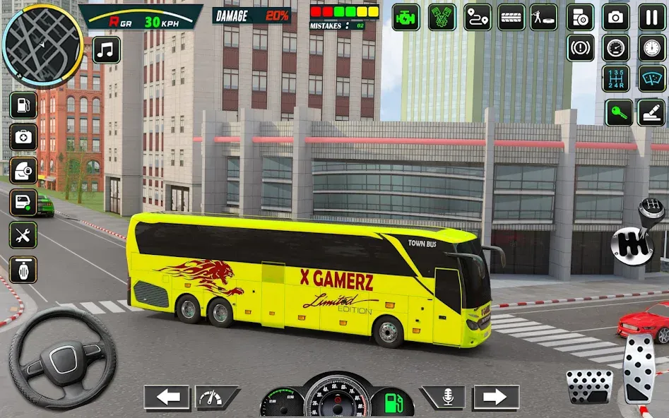 City Bus Simulator - Bus Drive  [МОД Много монет] Screenshot 5