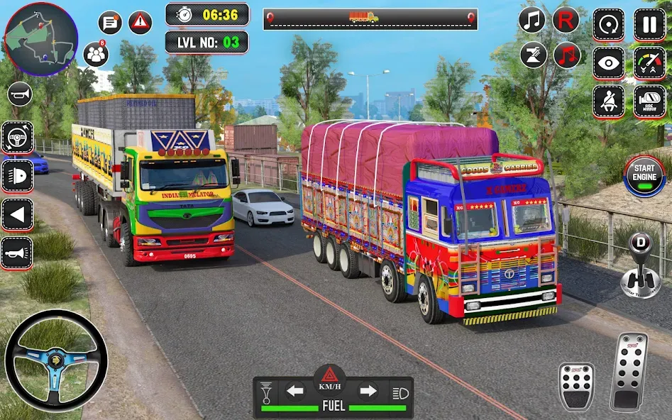 Indian Truck Drive Truck Games (Индийский грузовой симулятор)  [МОД Menu] Screenshot 4