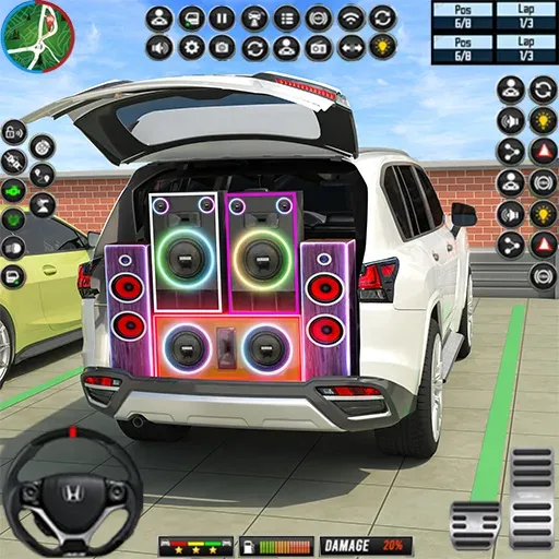 School Car Game 3d Car Driving  [МОД Бесконечные деньги] Screenshot 1