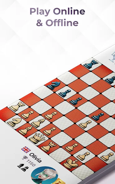 Chess Royale - Play and Learn (Шахматы Рояль)  [МОД Много монет] Screenshot 1