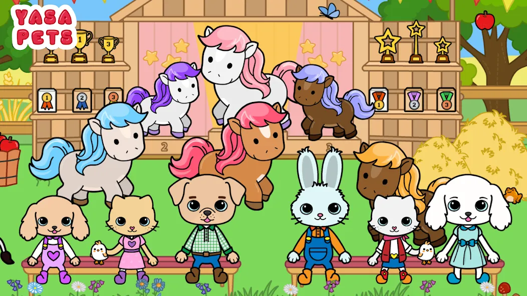 Yasa Pets Farm (Яса Петс Фарм)  [МОД Бесконечные монеты] Screenshot 2