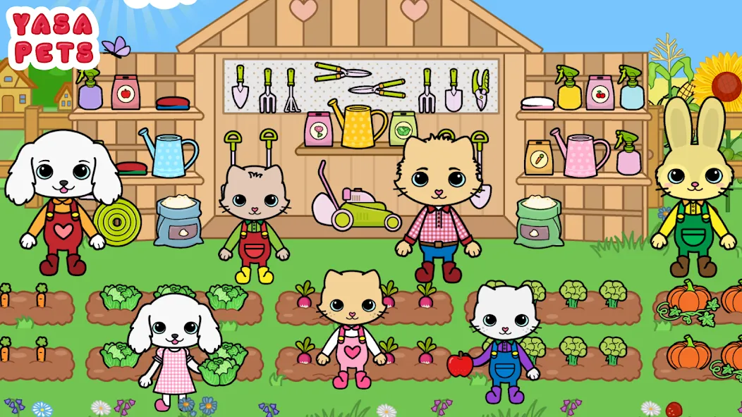 Yasa Pets Farm (Яса Петс Фарм)  [МОД Бесконечные монеты] Screenshot 5