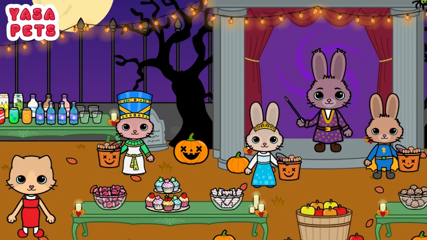 Yasa Pets Halloween (Яса Петс Хэллоуин)  [МОД Много денег] Screenshot 5