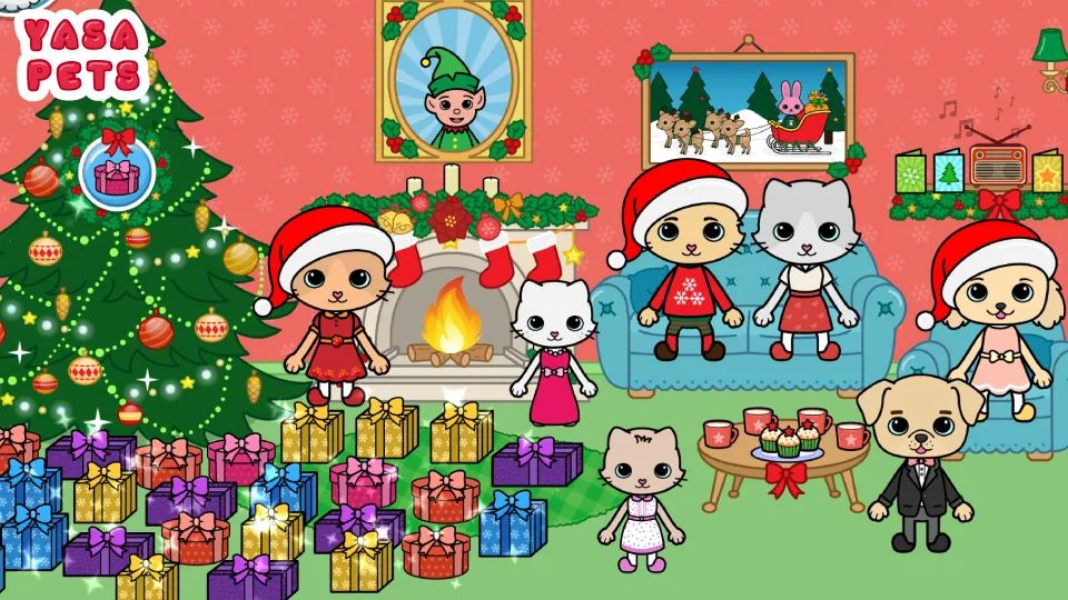 Yasa Pets Christmas (Яса Петс Кристмас)  [МОД Меню] Screenshot 3