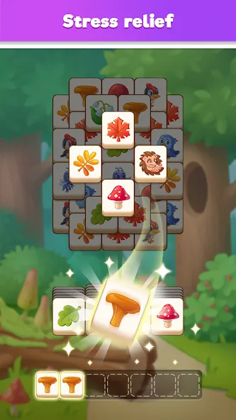 Tile Match Puzzle: Triple Game (Тайл Матч Пазл)  [МОД Много монет] Screenshot 2