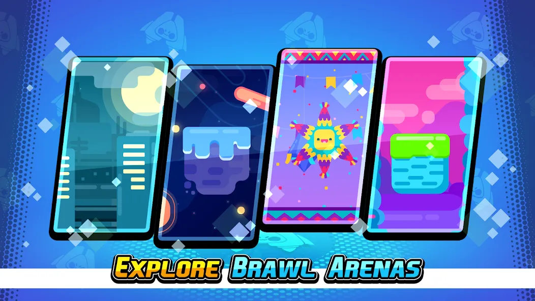 Gravity Brawl: Hero Shooter  [МОД Бесконечные монеты] Screenshot 3