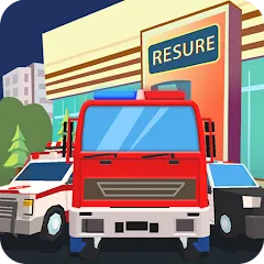 Взломанная Idle Rescue Tycoon (Айдл Рескью Тайкун)  [МОД Много монет] - последняя версия apk на Андроид