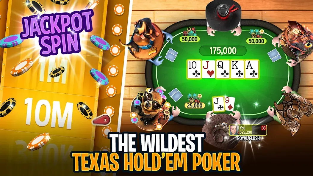 Governor of Poker 3 - Texas  [МОД Menu] Screenshot 1