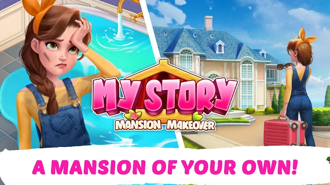 My Story - Mansion Makeover  [МОД Бесконечные монеты] Screenshot 1