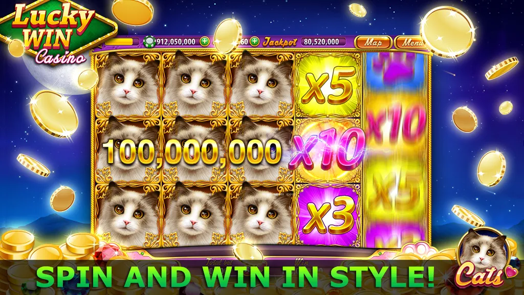 Lucky Win Casino™ SLOTS GAME (Лаки Вин казино СЛОТЫ ИГРА)  [МОД Меню] Screenshot 1