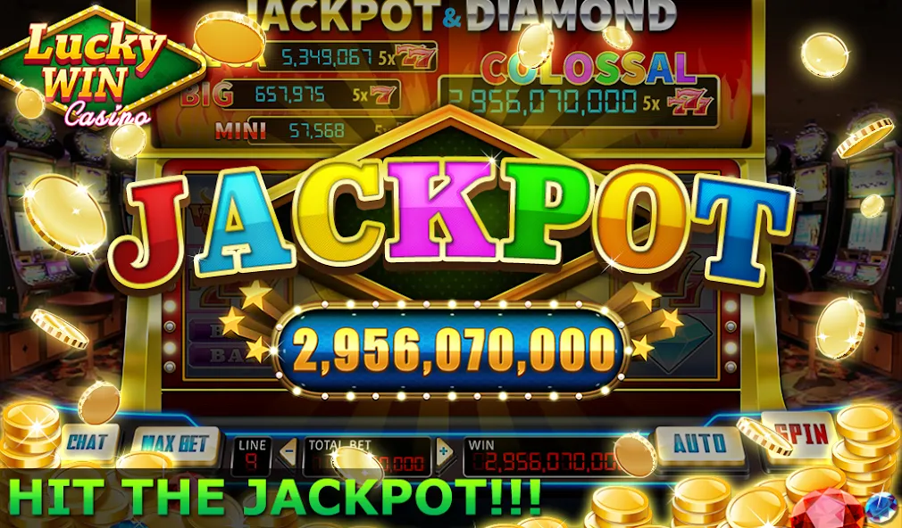 Lucky Win Casino™ SLOTS GAME (Лаки Вин казино СЛОТЫ ИГРА)  [МОД Меню] Screenshot 3