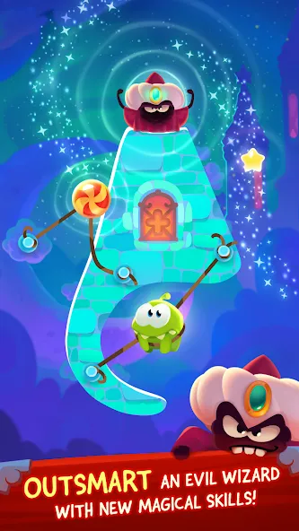 Cut the Rope: Magic (Кат зе Роуп)  [МОД Menu] Screenshot 2