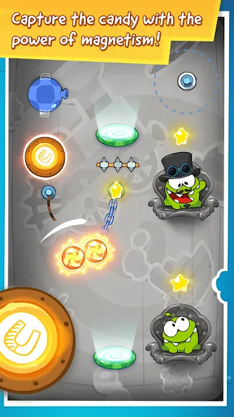 Cut the Rope: Time Travel (Сат зе Роуп)  [МОД Mega Pack] Screenshot 2