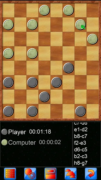 Checkers, draughts and dama  [МОД Бесконечные деньги] Screenshot 3