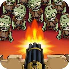 Скачать взломанную Zombie War Idle Defense Game (Зомби Война)  [МОД Unlimited Money] - стабильная версия apk на Андроид