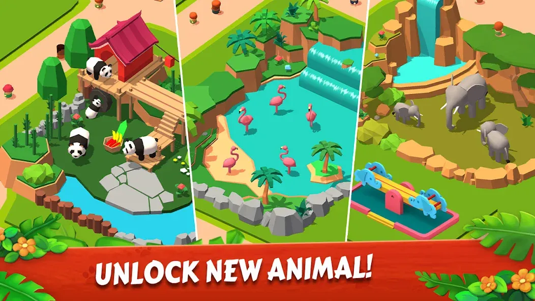 Zoo Tile - Match Puzzle Game (Зу Тайл)  [МОД Много монет] Screenshot 1