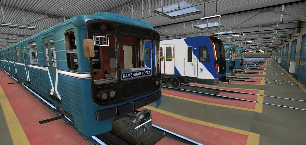 Minsk Subway Simulator  [МОД Много монет] Screenshot 1