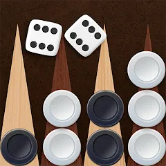 Взлом Backgammon Plus - Board Game (Бэкгаммон Плюс)  [МОД Бесконечные монеты] - стабильная версия apk на Андроид