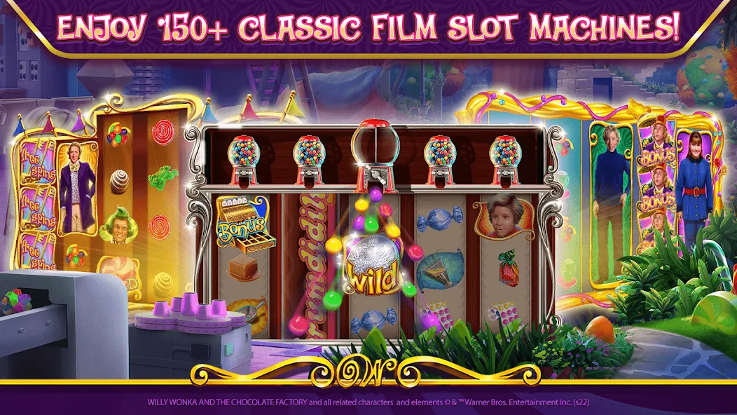 Willy Wonka Vegas Casino Slots (Вилли Вонка Вегас Казино Слоты)  [МОД Mega Pack] Screenshot 3