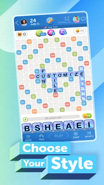 Words With Friends 2 Word Game (Вордс вит Френдс 2 Классик)  [МОД Menu] Screenshot 5