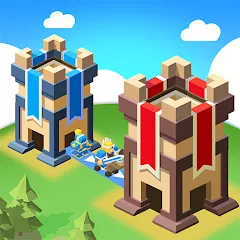 Скачать взлом Conquer the Tower: Takeover  [МОД Много монет] - стабильная версия apk на Андроид