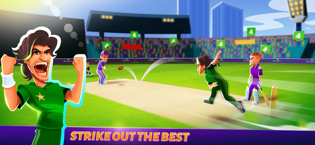 Hitwicket An Epic Cricket Game (Хитвикет)  [МОД Много монет] Screenshot 3