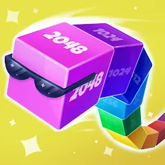 Скачать взломанную Cube Arena 2048: Merge Numbers  [МОД Много денег] - стабильная версия apk на Андроид