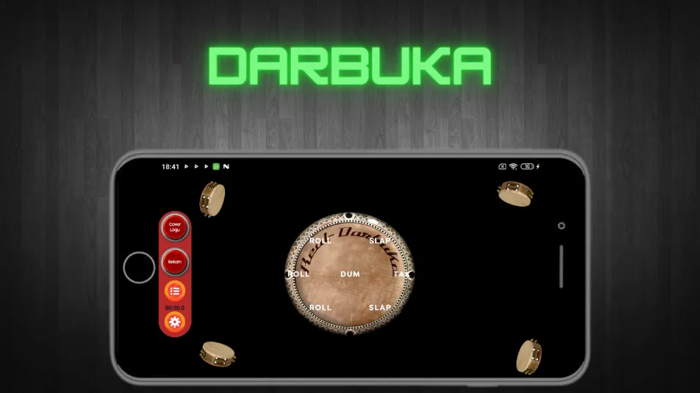 Darbuka Instrument (Дарбука Музыка Виртуал)  [МОД Бесконечные деньги] Screenshot 1