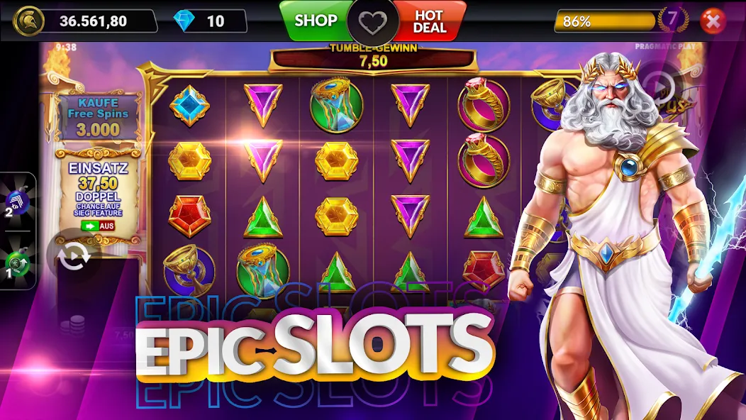 SpinArena Online Casino Slots (СпинАрена Онлайн Казино Слоты)  [МОД Unlimited Money] Screenshot 5