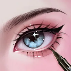 Скачать взломанную Makeup Stylist: Makeup Game (Сам сделай макияж)  [МОД Unlimited Money] - последняя версия apk на Андроид