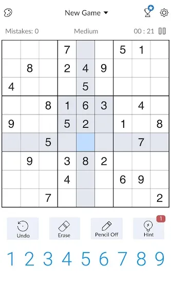 Sudoku - Classic Sudoku Puzzle  [МОД Много денег] Screenshot 3