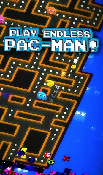 PAC-MAN 256 - Endless Maze (ПАК)  [МОД Menu] Screenshot 1