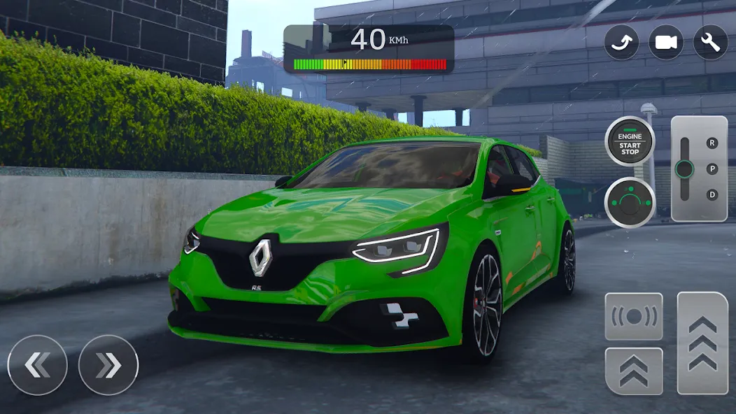 Renault Megane RS Simulator (Рено Меган  Симулятор)  [МОД Много денег] Screenshot 2