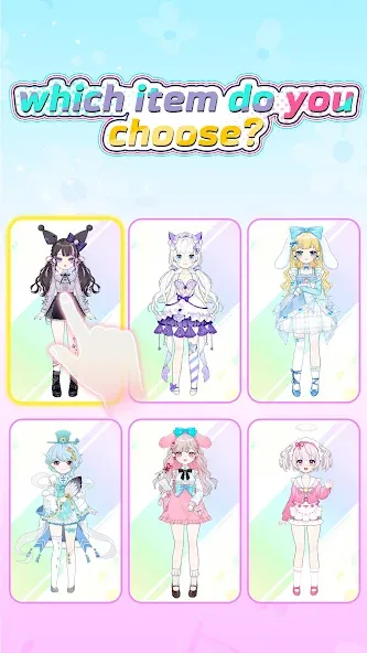 Dress Up! Shining Anime Star  [МОД Menu] Screenshot 3