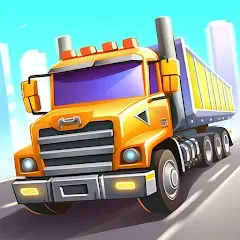 Скачать взломанную Transit King: Truck Simulator (Транзит Кинг Тайкун)  [МОД Меню] - полная версия apk на Андроид